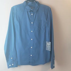 Industrie Men's Button Down Blue Shirt,  New! S